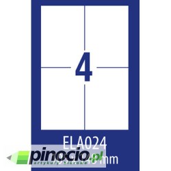 Etykiety economy Avery 105x148 mm 100 ark.