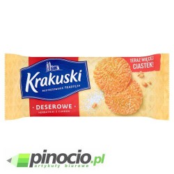 Herbatniki Krakuski Bahlsen deserowe z cukrem 150g.