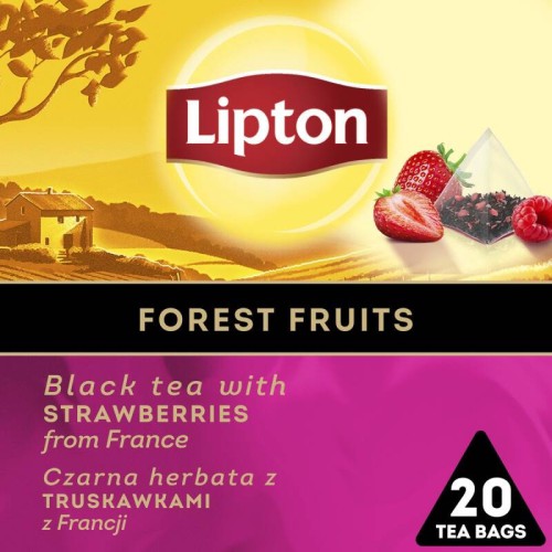 Herbata czarna w piramidkach Lipton Forest Fruit 20 szt.