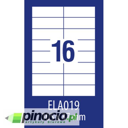 Etykiety economy Avery 105x37 mm 100 ark.