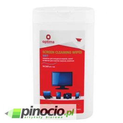 Chusteczki do ekranów nasączone Taurus 100 szt.(72611)