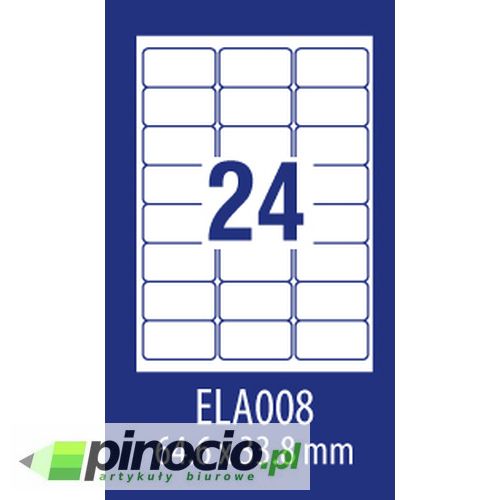 Etykiety economy Avery 64.6x33.8 mm 100 ark.