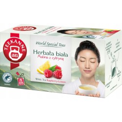 Herbata Teekanne White malina&cytryna 20 szt.