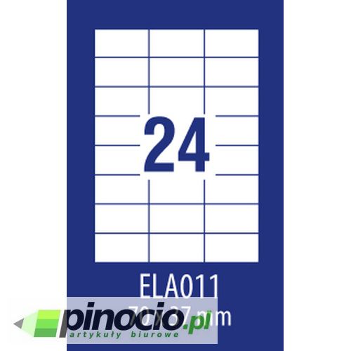 Etykiety economy Avery 70x37 mm 100 ark.