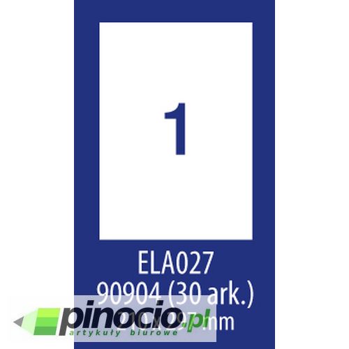 Etykiety economy Avery 210x297 mm 100 ark.