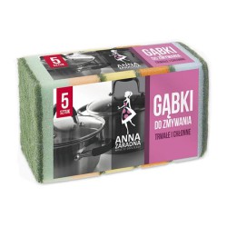 Gąbki do zmywania Anna Zaradna 5 szt.