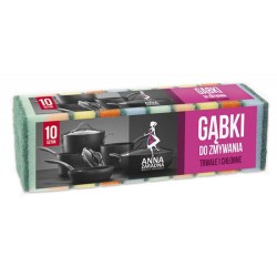 Gąbki do zmywania Anna Zaradna 10 szt.