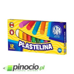 Plastelina 12 kolorów