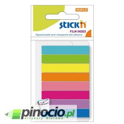 Zakładki indeksujące Stick N 45x8 mm 8 kolorów neon 21401