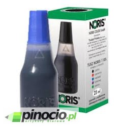 Tusz do stempli Noris niebieski 25ml. Tusz do stempli Noris niebieski 25ml.