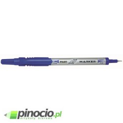 Marker dwustronny CD Pilot niebieski