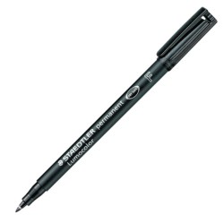 Foliopis Staedtler 0.6 mm (F) czarny
