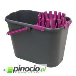 Wiadro Grosik z wyciskarką do mopa 10l.