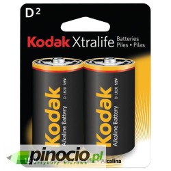 Bateria alkaliczna Kodak LR20 2 szt.