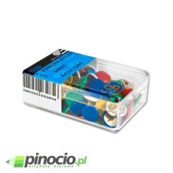 Pinezki kolorowe 100 szt.