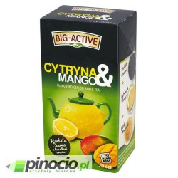 Herbata czarna cytryna&mango BIG-a 20 szt.