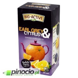 Herbata czarna earl grey&cytrusy BIG-a 20 szt.