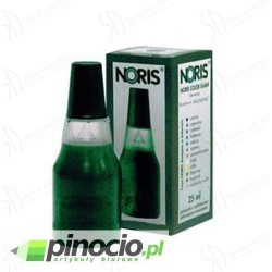 Tusz do stempli Noris zielony 25ml Tusz do stempli Noris zielony 25ml