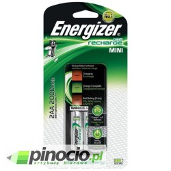 Ładowarka Energizer Mini AA i AAA + 2 Akumulatorki AA 2000 mAh