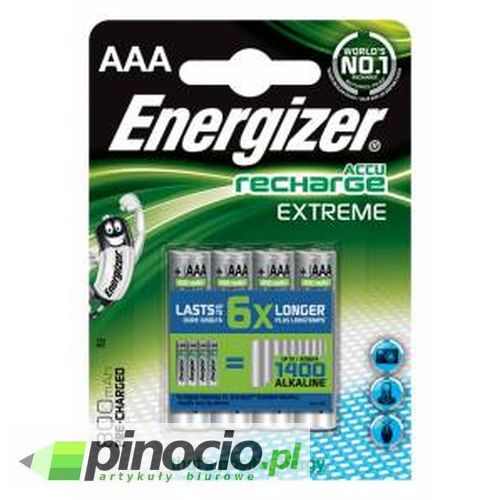 Akumulator Energizer Extreme AAA /4 szt. 800mAh