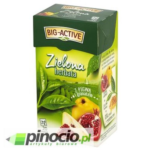 Herbata zielona pigwa&granat BIG-a 20 szt.