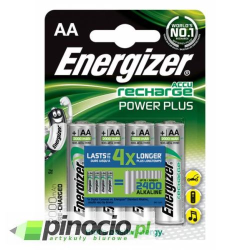 Akumulator Energizer Power Plus AA/4 szt. 2000mAh