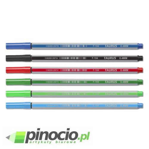 Cienkopis Taurus 0,4 czarny (F-104)