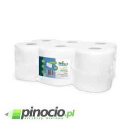 Papier toaletowy dwuwarstwowy Jumbo biały celuloza NEXXT