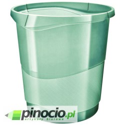 Kosz na śmieci 14L Esselte Colour Ice zielony