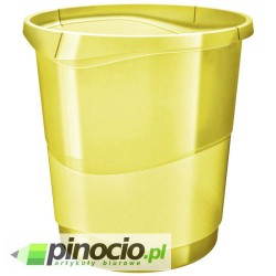 Kosz na śmieci 14L Esselte Colour Ice żółty