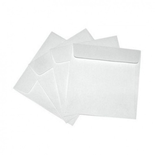 Koperta na CD Platinet bez okna biała 1 szt.