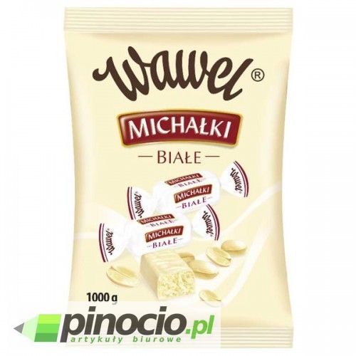 Cukierki Wawel Michałki zamkowe białe 1 kg.
