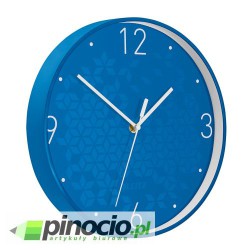 Zegar ścienny Leitz WOW niebieski