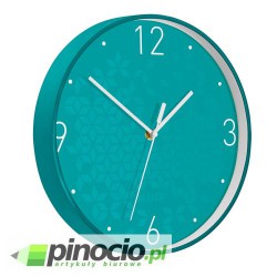 Zegar ścienny Leitz WOW turkusowy