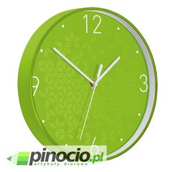 Zegar ścienny Leitz WOW zielony