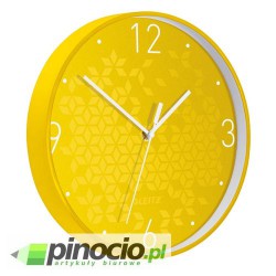 Zegar ścienny Leitz WOW żółty