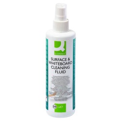 Płyn do tablic suchościeralnych Q-CONNECT 250 ml.