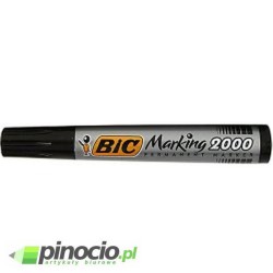 Marker permanentny BIC NB2000 okrągły czarny