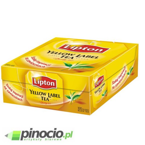 Herbata czarna Lipton Yellow Label 100 szt.