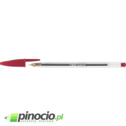 Długopis BIC CRISTAL czerwony