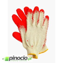 Rękawice bawełniane wampirki z gumą