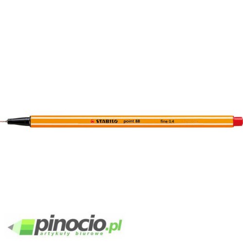 Cienkopis Stabilo Point 88 czerwony