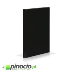 Teczka skrzydłowa z rzepem Vaupe Caribic A4 czarna