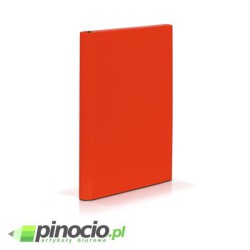 Teczka skrzydłowa z rzepem Vaupe Caribic A4 czerwona