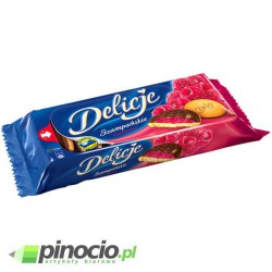 Delicje szampańskie malinowe 147g. Delicje szampańskie malinowe 147g.