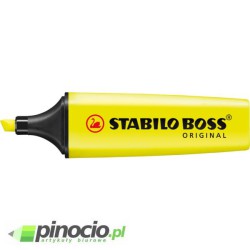Zakreślacz STABILO BOSS 70 żółty