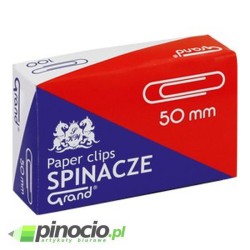 Spinacze okrągłe Grand 50 mm 100 szt. Spinacze okrągłe Grand 50 mm 100 szt.