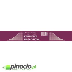 Kartoteka magazynowa A5 344-3 MiP Kartoteka magazynowa A5 344-3 MiP