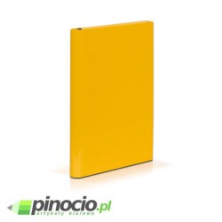 Teczka skrzydłowa z rzepem Vaupe Caribic A4 żółta