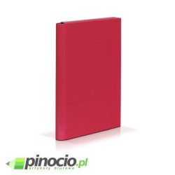 Teczka skrzydłowa z rzepem Vaupe Caribic A4 różowa